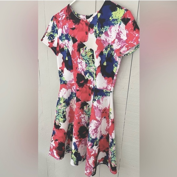 MILLY DesigNation Floral Fit & Flare
Scuba Dress - Picture 5 of 9